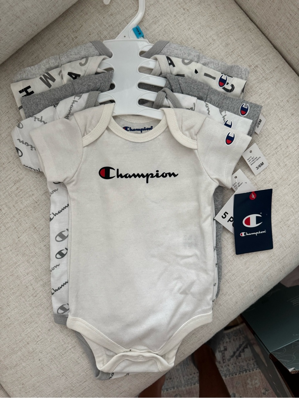 Champion Baby Onesies 5-Pack